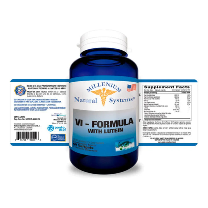 Vi Formula Luteina Y Zeaxantin - Imagen 2