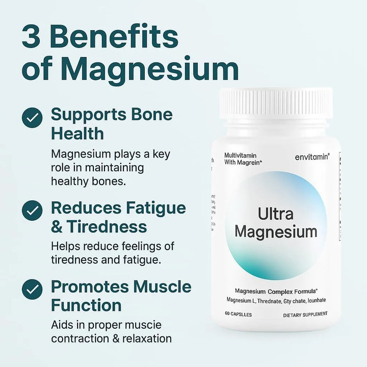 Glicinato Magnesio L-treonato Taurinado Complejo Multivitamí - Imagen 5