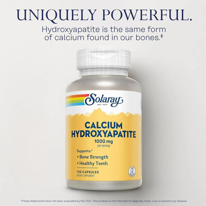 Hidroxiapatita De Calcio 1000 Mg Para Huesos Dientes Nervios - Imagen 3