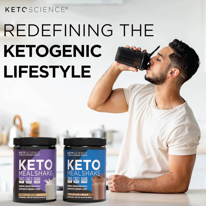 Batido Cetogénico De Chocolate Rico En Mct Y Proteínas Para - Imagen 6