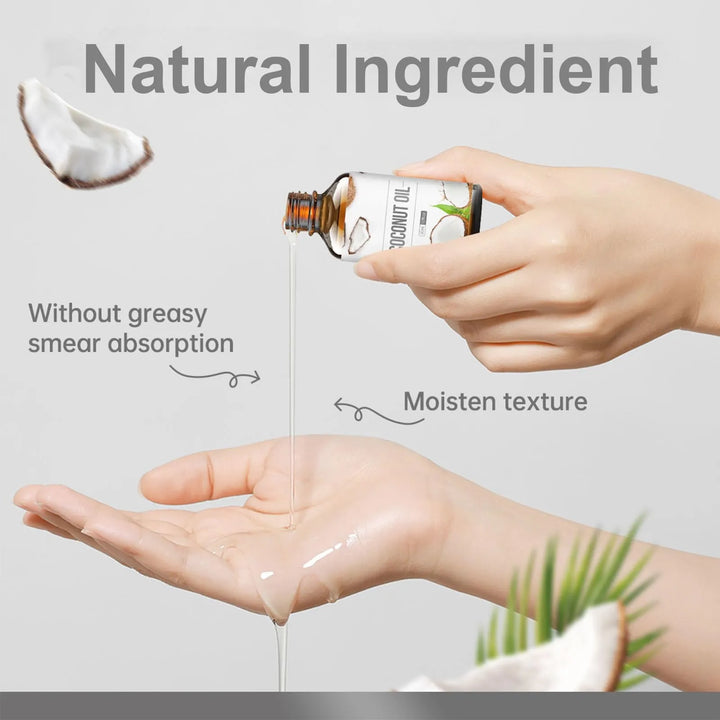 Aceite De Coco Orgánico Para Hidratación Facial Antienvejeci Fragancia - Imagen 6