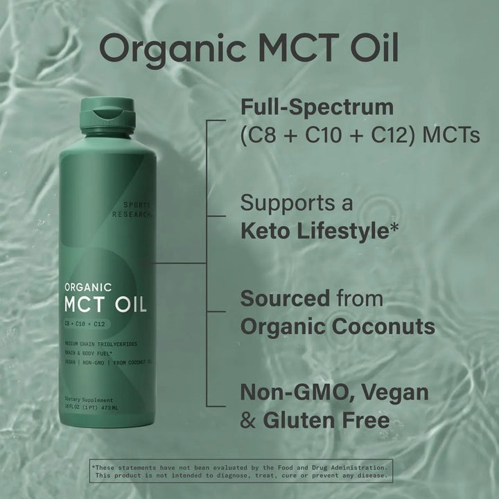 Aceite Mct Premium De Cocos Orgánicos Ideal Para Café Cetogé - Imagen 4