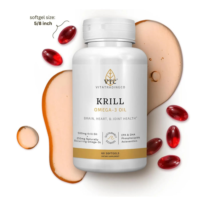 Aceite De Krill Antártico Puro 100 Mg Con Astaxantina Epa Dh - Imagen 4