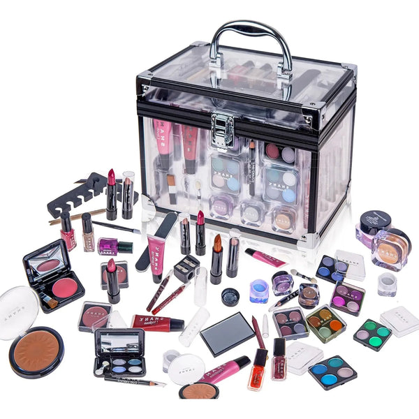 Kit De Maquillaje Shany Completo Con Estuche Reutilizable Y Productos Profesionales