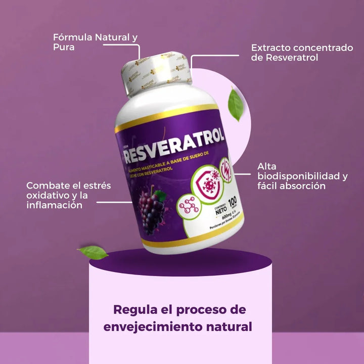 Resveratrol Puro - Imagen 3