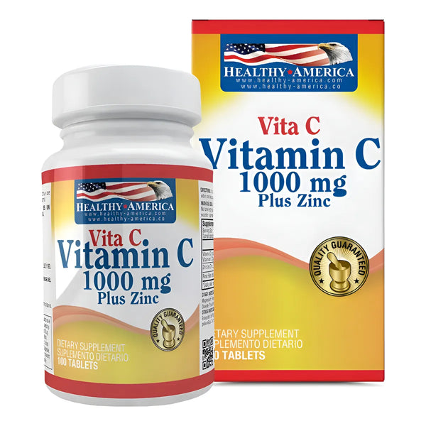 Vitamina C 1000 Mg + Zinc X 100 - Imagen 1