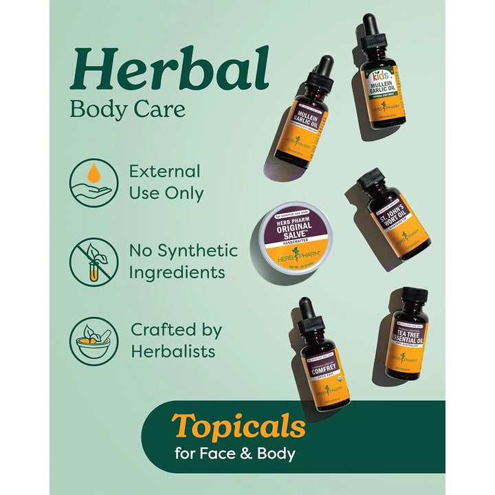 Aceite De Hierbas De Ajo Gordolobo Con Caléndula Y Hierba De - Imagen 3