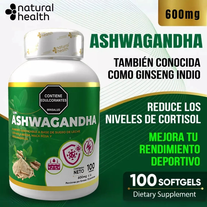 Resveratrol + Ashwagandha Capsulas Invima Original - Imagen 4
