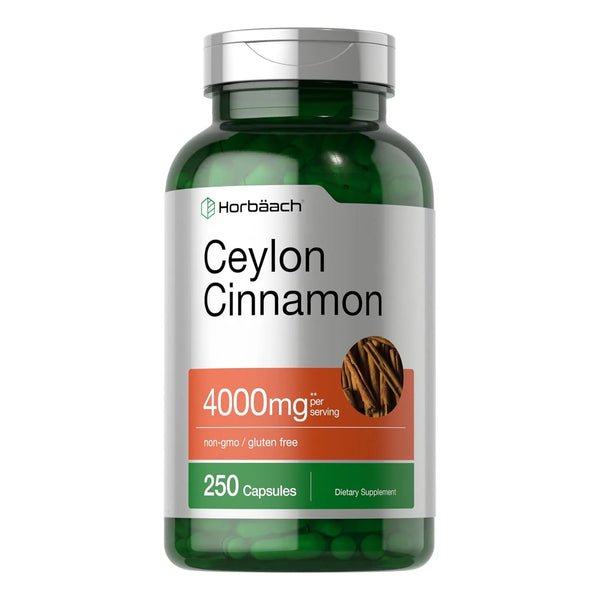 Canela De Ceilán 4000 Mg Soporte Premium Completo 250 Cap - Imagen 1