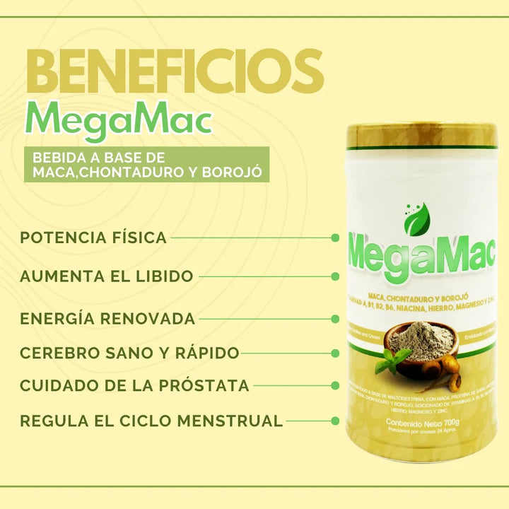 2 Megamac Antioxidante Natural Cookies And Cream - Imagen 2
