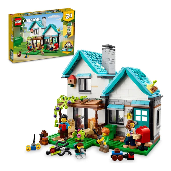 Lego Creator Casa Acogedora 3 En 1 Set 31139 Kit Construccion Niños 8+