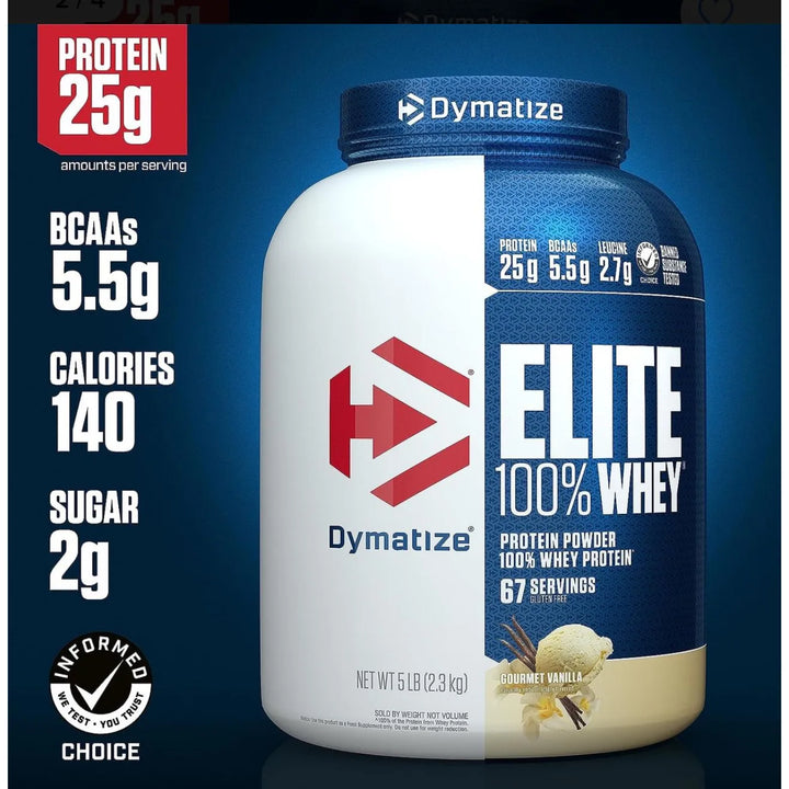 Proteina 100% Whey Elite 5 Lb - Imagen 2
