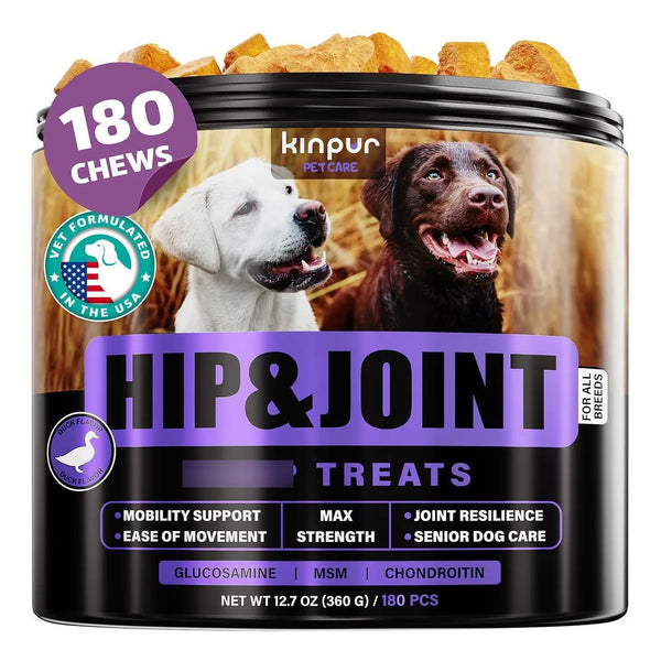 Suplemento Articulaciones Perro Cáñamo Con Glucosamina Condroitina MSM Para Movilidad