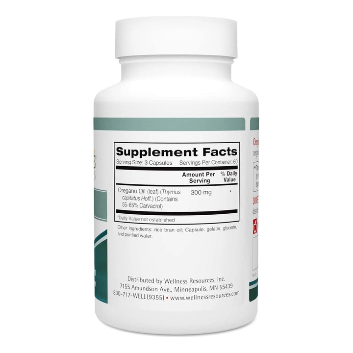Cápsulas De Aceite De Orégano Potente 100mg Carvacrol 55-65% - Imagen 3