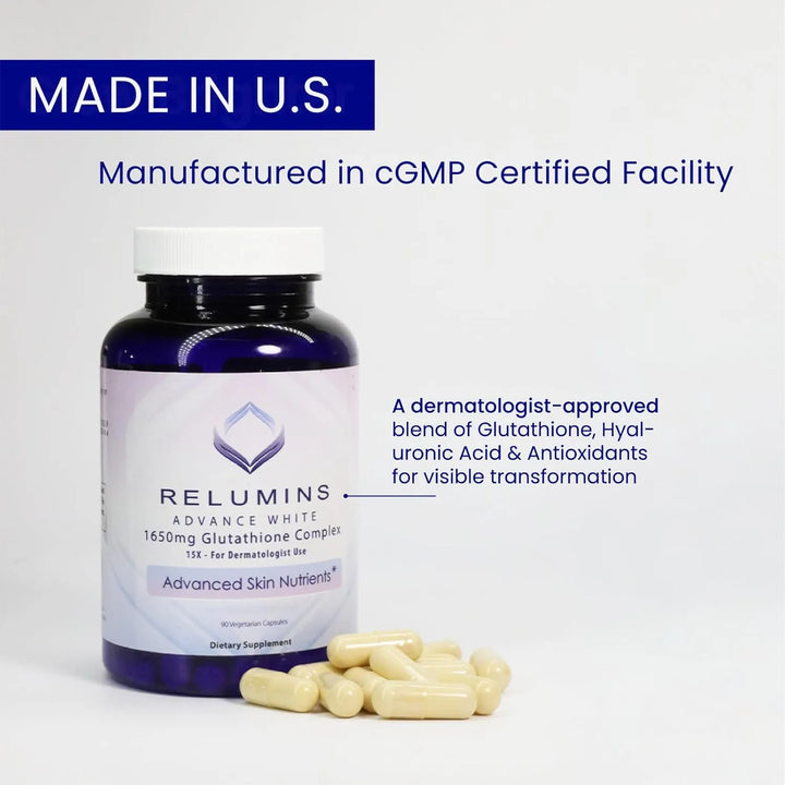 Complejo Glutatión 1650 Mg Con Ácido Hialurónico Alpha Lipoi - Imagen 3