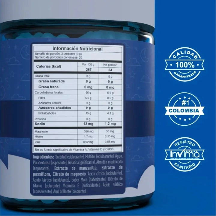 Gomitas Para Dormir Niños Calm - Imagen 7