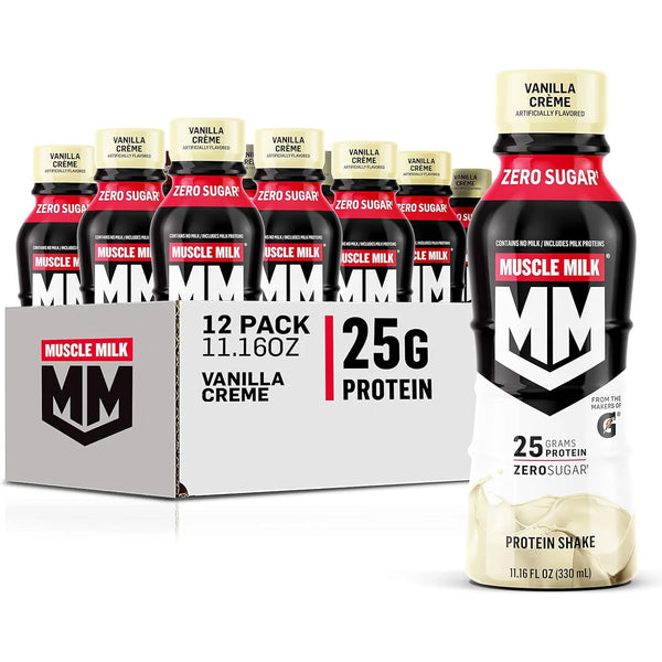 Batido De Proteína Crema De Vainilla 330 Ml Paquete De 12 Co - Imagen 1