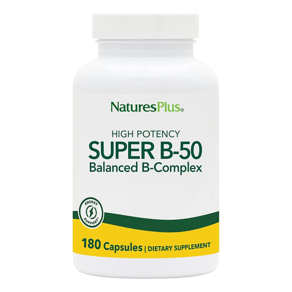 Complejo B50 Balanceado Natural 180 Cápsulas Energía Metabol - Imagen 1