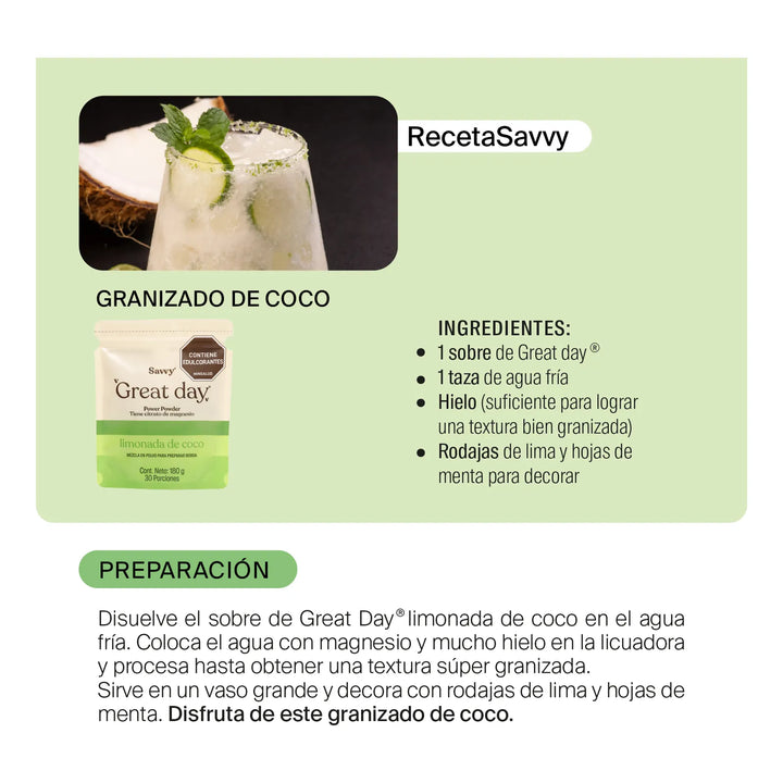 Magnesio | Limonada Coco 180g - Imagen 7