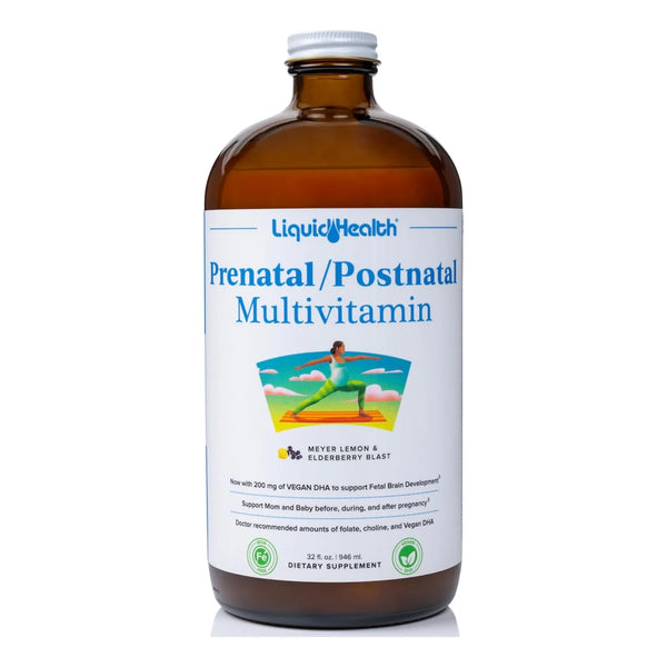 Multivitamínico Líquido Prenatal Posnatal Para Mujer Con Fol - Imagen 1
