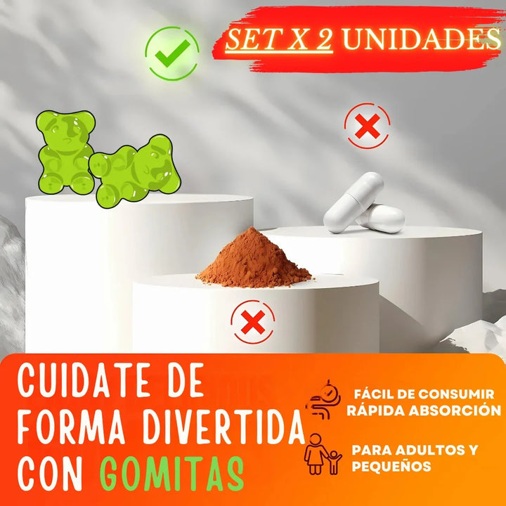 Gomas Adelgazantes Vinagre X2 Limón - Imagen 9