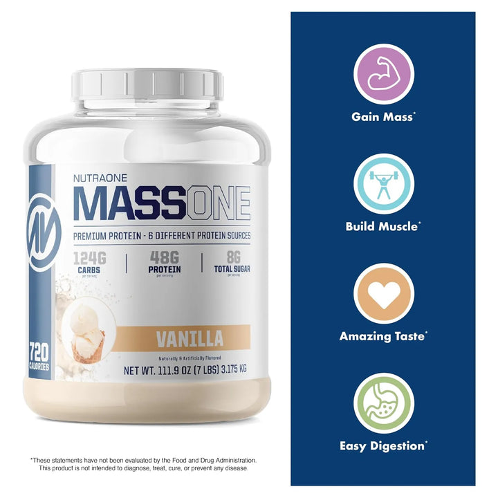 Proteína En Polvo Mass Gainer Para Aumentar Peso Sabor Choco - Imagen 4