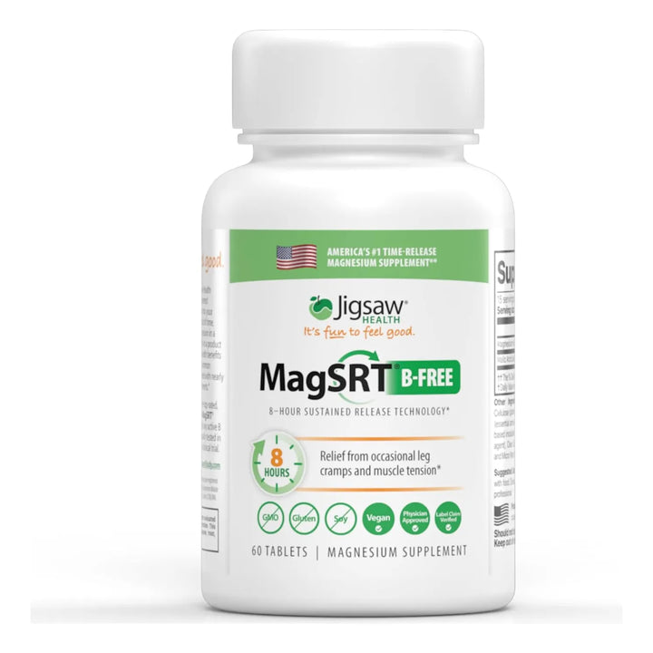 Magnesio De Liberación Sostenida 60 Cápsulas B-free Ideal Pa - Imagen 1