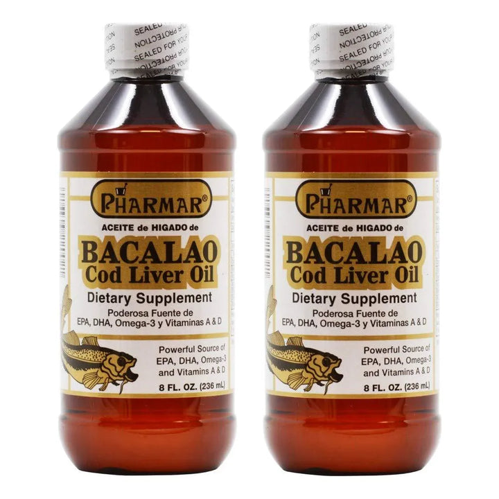 Aceite De Hígado De Bacalao 240 Ml Paquete Doble 2 Unidades - Imagen 1