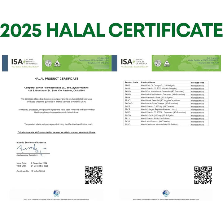 Aceite De Pescado Halal 1200 Mg Omega 3 Epa Dha Premium Apoy - Imagen 7