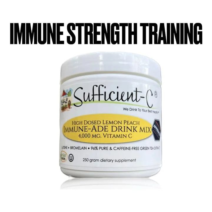 Bebida Inmune Melocotón Limón 4000 Mg Vitamina C 250 G L-lis - Imagen 5