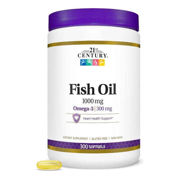 Aceite De Pescado 1000 Mg Cápsulas Blandas 300 Unidades Bene - Imagen 1