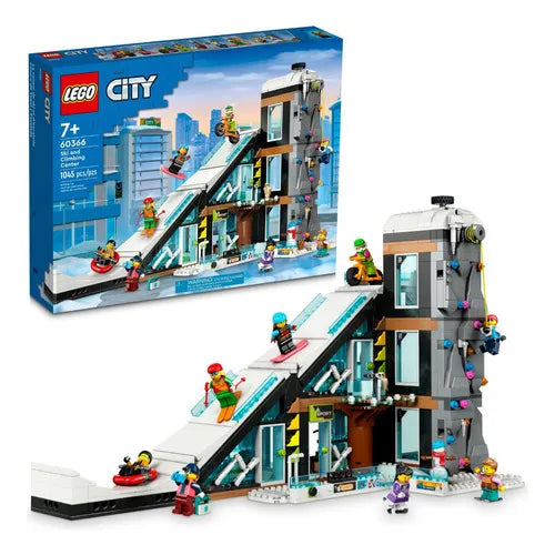 Kit Lego City 60366 Centro De Esquí Y Escalada 1045 Piezas Diversión Educativa