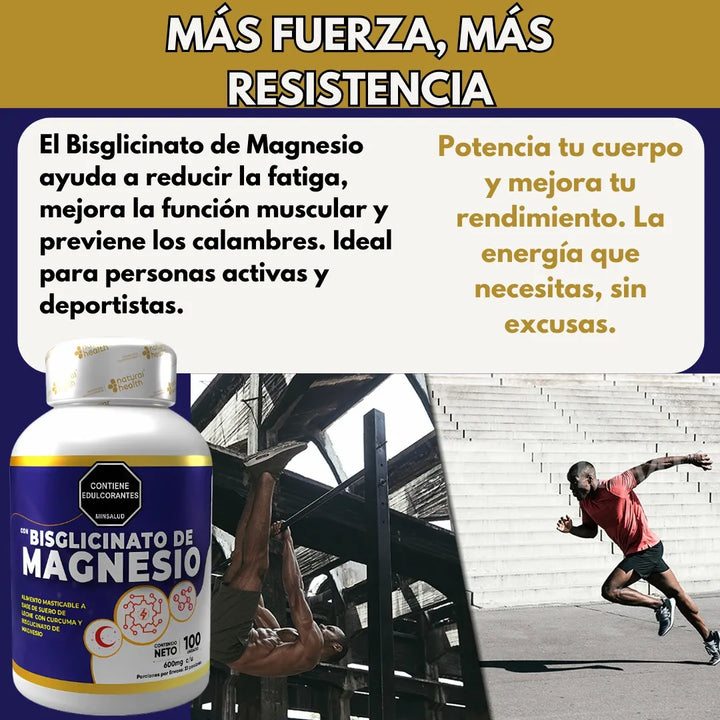Bisglicinato De Magnesio Capsul Natural - Imagen 6