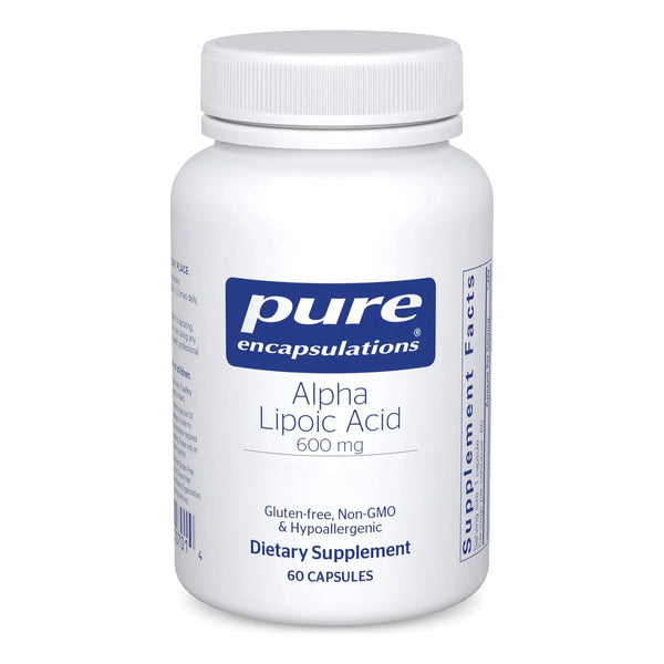 Ácido Alfa Lipoico 600 Mg Apoyo Hepático Antioxidantes Salud - Imagen 1