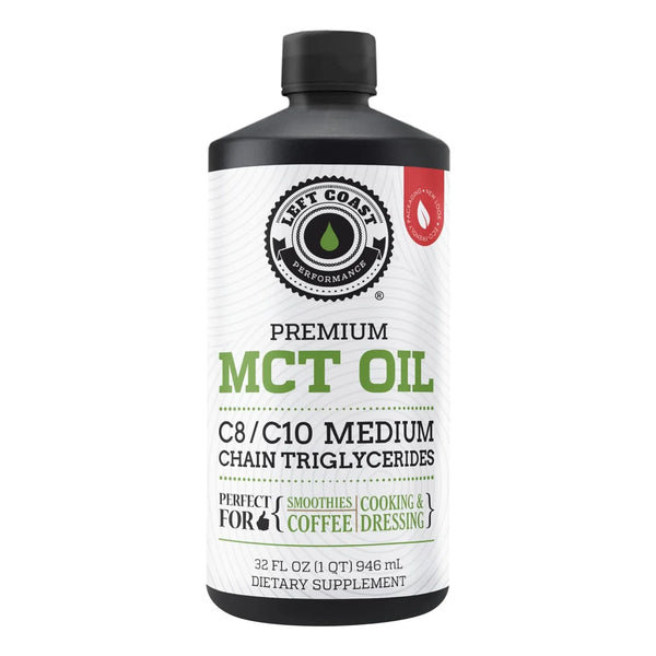Aceite De Coco Mct 32 Oz Triple Filtrado Absorcion Rapida Energia Sostenible