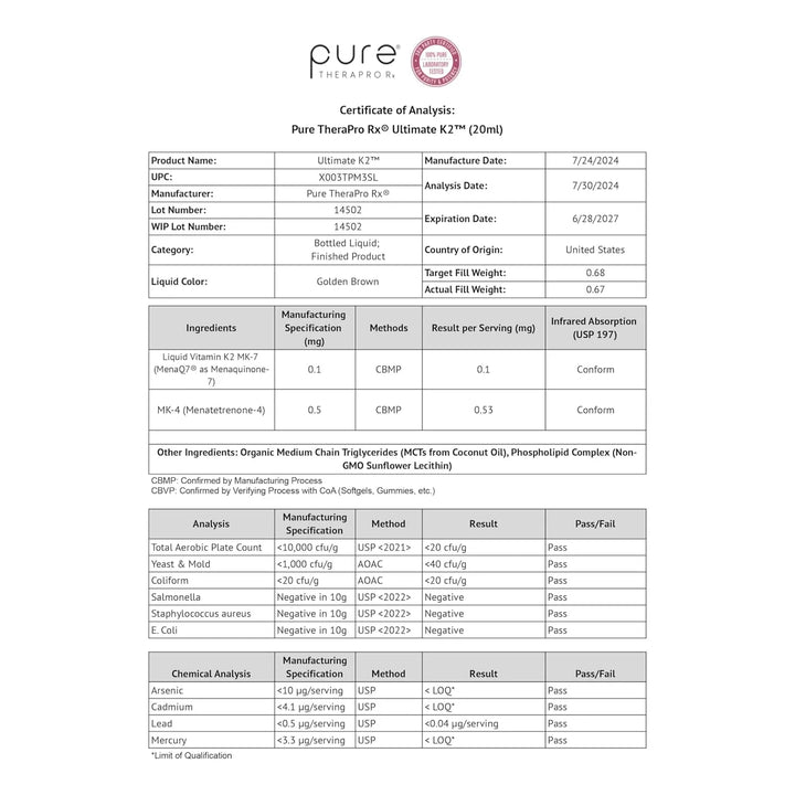 Gotas Líquidas De Vitamina K2 Liposomal 600 Mcg Para Salud Ó - Imagen 7