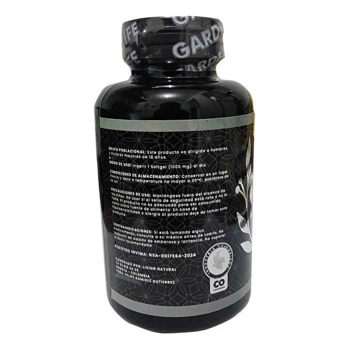 Maca Negra X 1000 Mg X 100 Soft Sin Sabor - Imagen 3