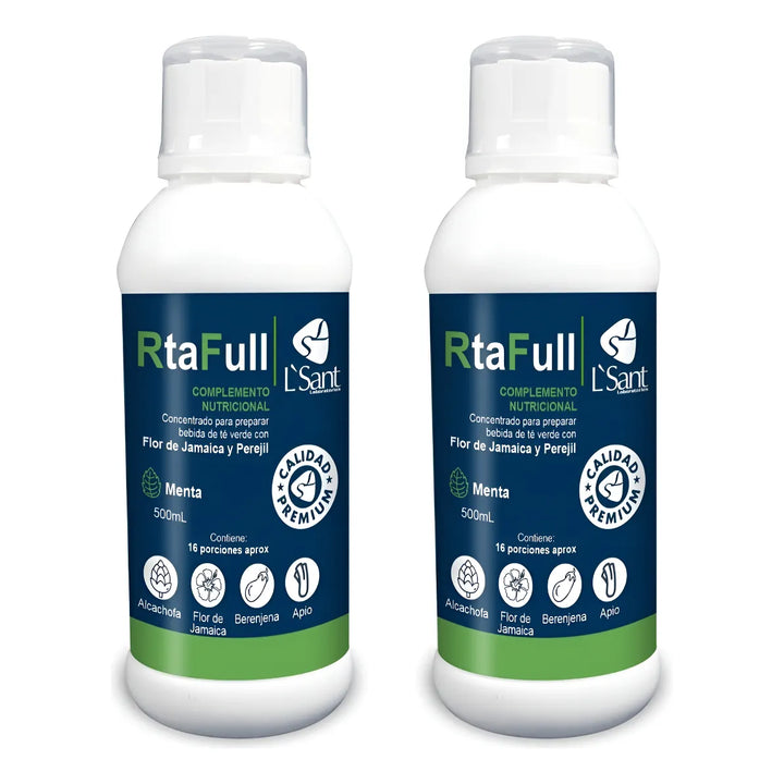 2 Rtafull Hígado Graso & Colon Irritado Menta - Imagen 1