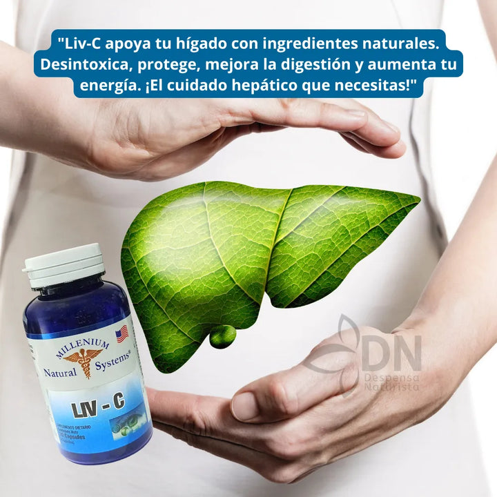 Limpiador Hepatico Liv C X90cap - Imagen 3