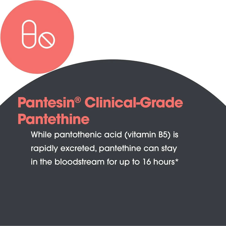 Pantetina 60 Vcaps Para Apoyo Metabólico Y Energía Natural - Imagen 5