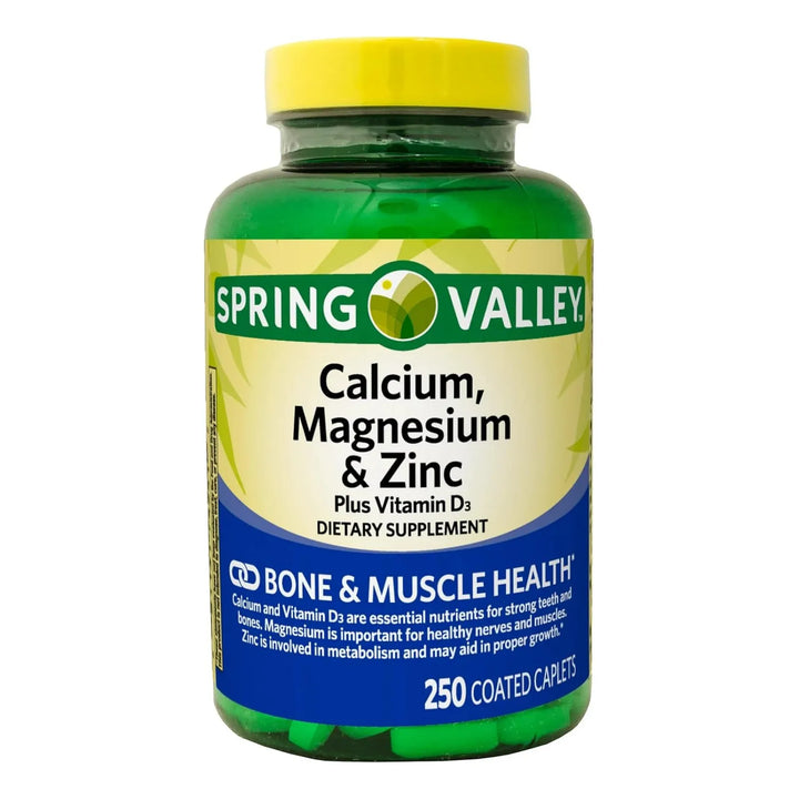 Calcio Magnesio Zinc Vitamina D3 250 Cápsulas Con Adhesivo L - Imagen 3
