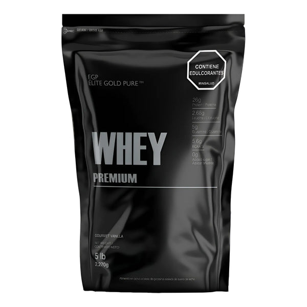 Whey Premium 5 Lb Egp Elite Gold Pure 5lb 5 Libras Standard - Imagen 1
