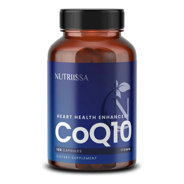 Coq10 173 Mg Apoyo Corazón Energía Celular Antioxidante Pote - Imagen 1