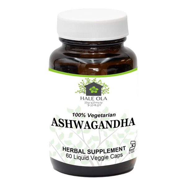 Ashwagandha Capsulas Liquidas Organicas Suplemento Para Estres Y Memoria