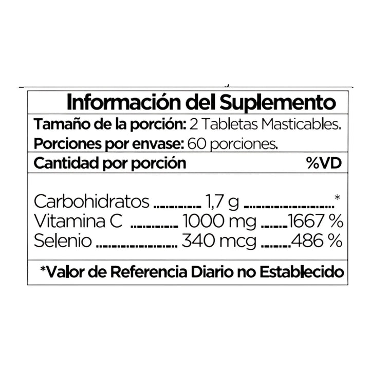 Vitamina C 500mg + Selenio X2 - Imagen 3
