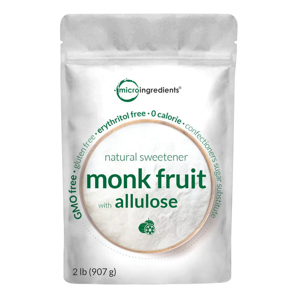Edulcorante De Fruta De Monje Con Alulosa 907 G Sin Eritritol Endulza Naturalmente