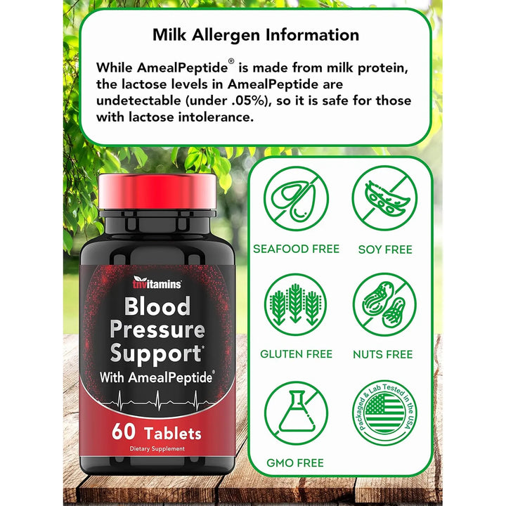 Apoyo Natural A La Presión Arterial Con Amealpeptide 60 Tabl - Imagen 4