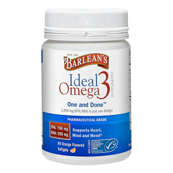 Aceite De Pescado Omega 3 1000 Mg Cápsulas Blandas Epa Dha S - Imagen 1