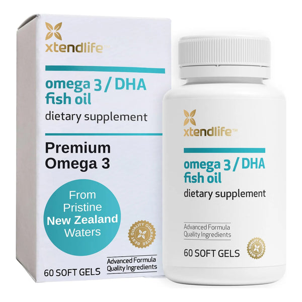 Aceite De Pescado Omega 3 Dha 1100 Mg Para Corazon Cerebro Y Articulaciones 60 Unidades
