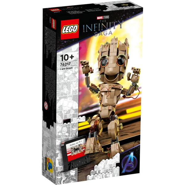 Lego Marvel Yo Soy Groot Set De Construccion 476 Piezas Incluye Minifigura